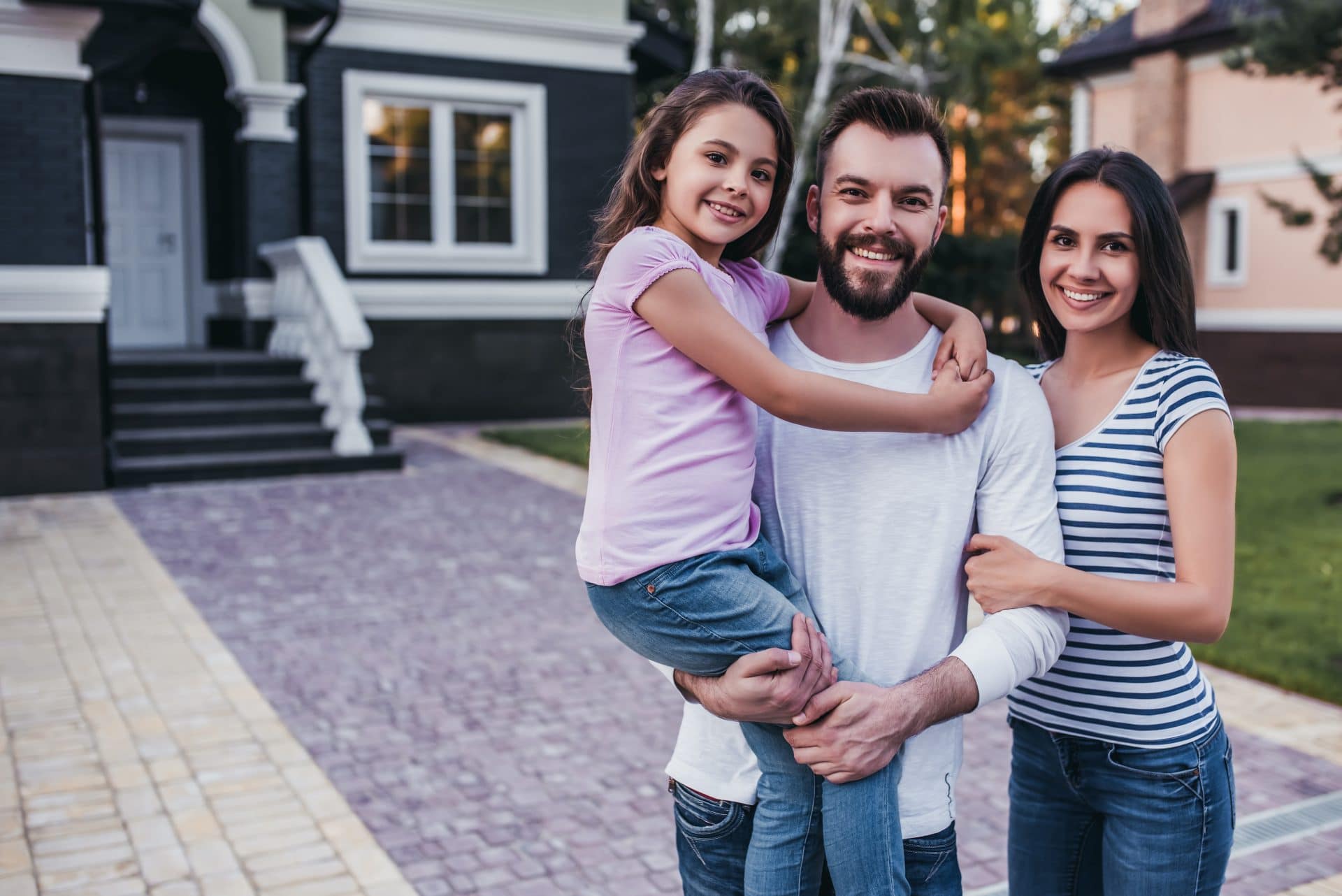 Family using the homestead exemption